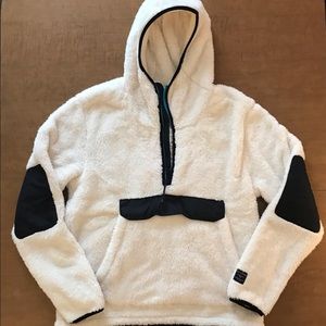 PacSun 1/4 zip sherpa